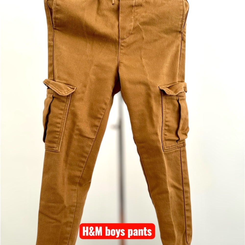 H&M Kids Brown Cargo Pants 6-7yrs old